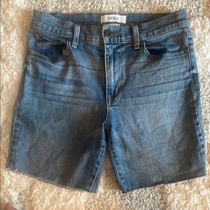 Pistola Size 28 Denim Cut-Off Shorts